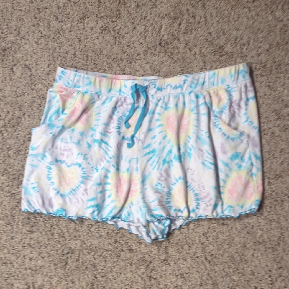 Colorful Tie-Dye Shorts - Picture 8 of 8